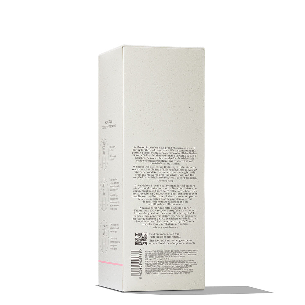 Delicious Rhubarb & Rose Infinite Bottle 400ml