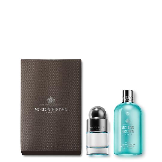 ثنائي عطر وجل الاستحمام كوستال سيبريس