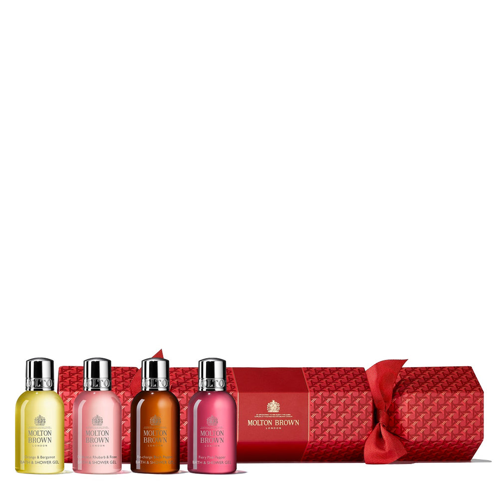 مجموعة الاستحمام الاحتفالية بنفحات الفواكه والتوابل