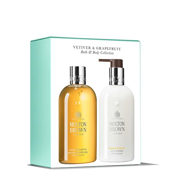 Vetiver & Grapefruit Shower Gel & Lotion Set
