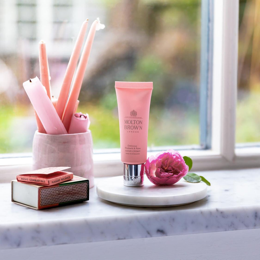 Delicious Rhubarb & Rose Hand Cream 40ml