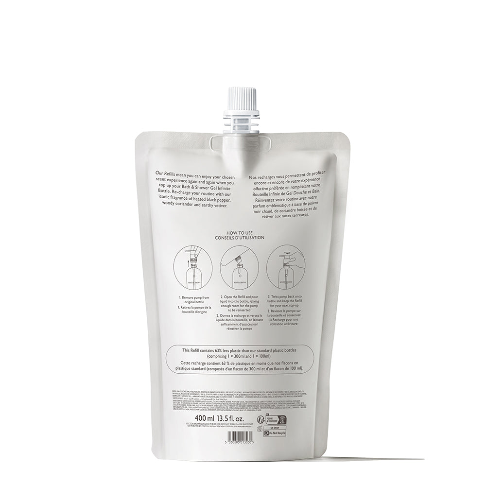 غسول الجسم ريتشارج بلاك بيبير 400 مل