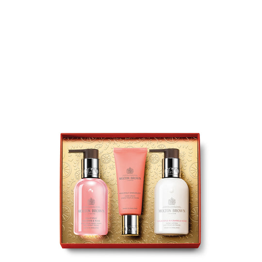 Delicious Rhubarb & Rose Hand Care Gift Set