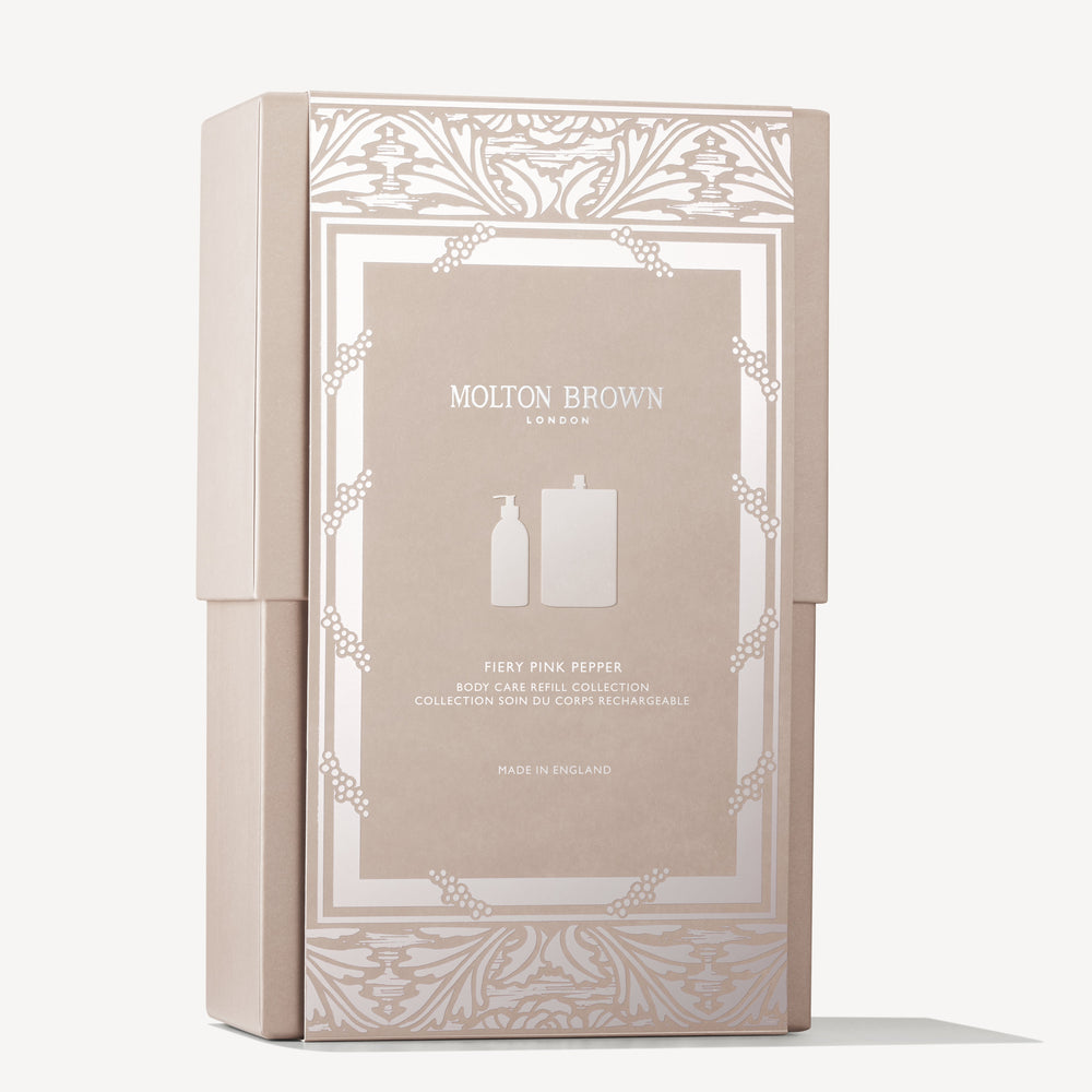 مجموعة إعادة تعبئة العناية بالجسم فييري بينك بيبر