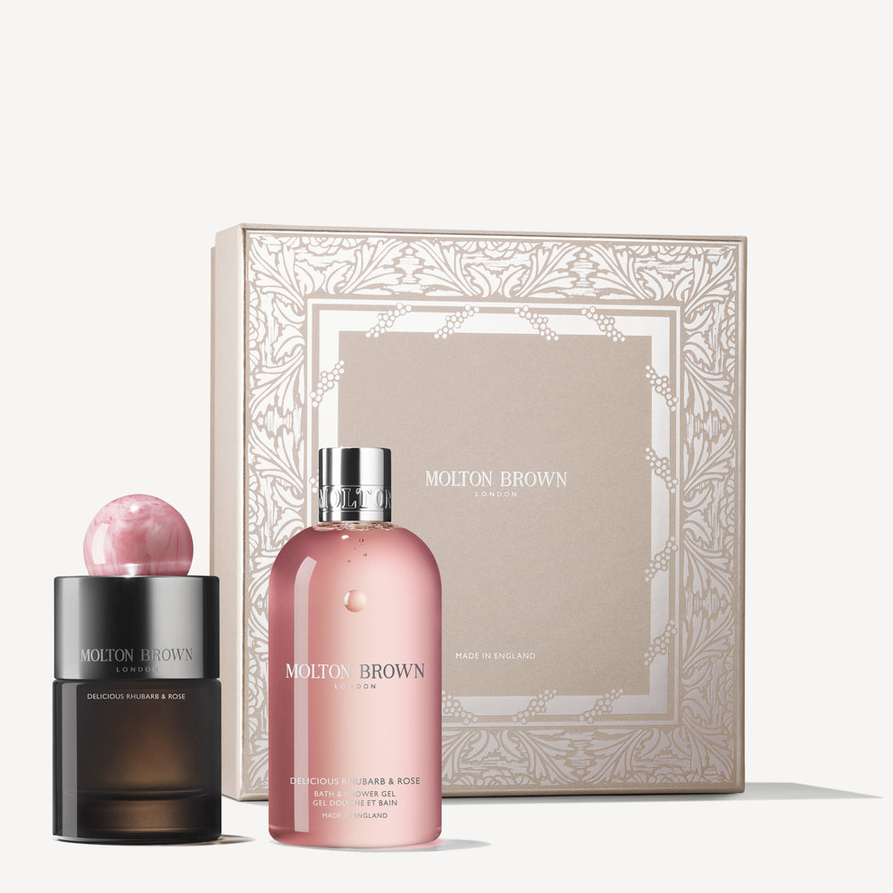 Delicious Rhubarb & Rose Fragrance Collection