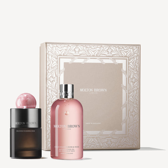 Delicious Rhubarb & Rose Fragrance Collection