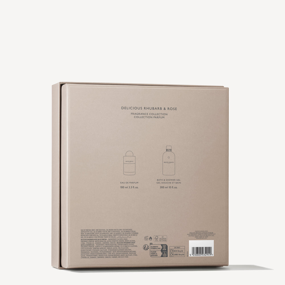 Delicious Rhubarb & Rose Fragrance Collection