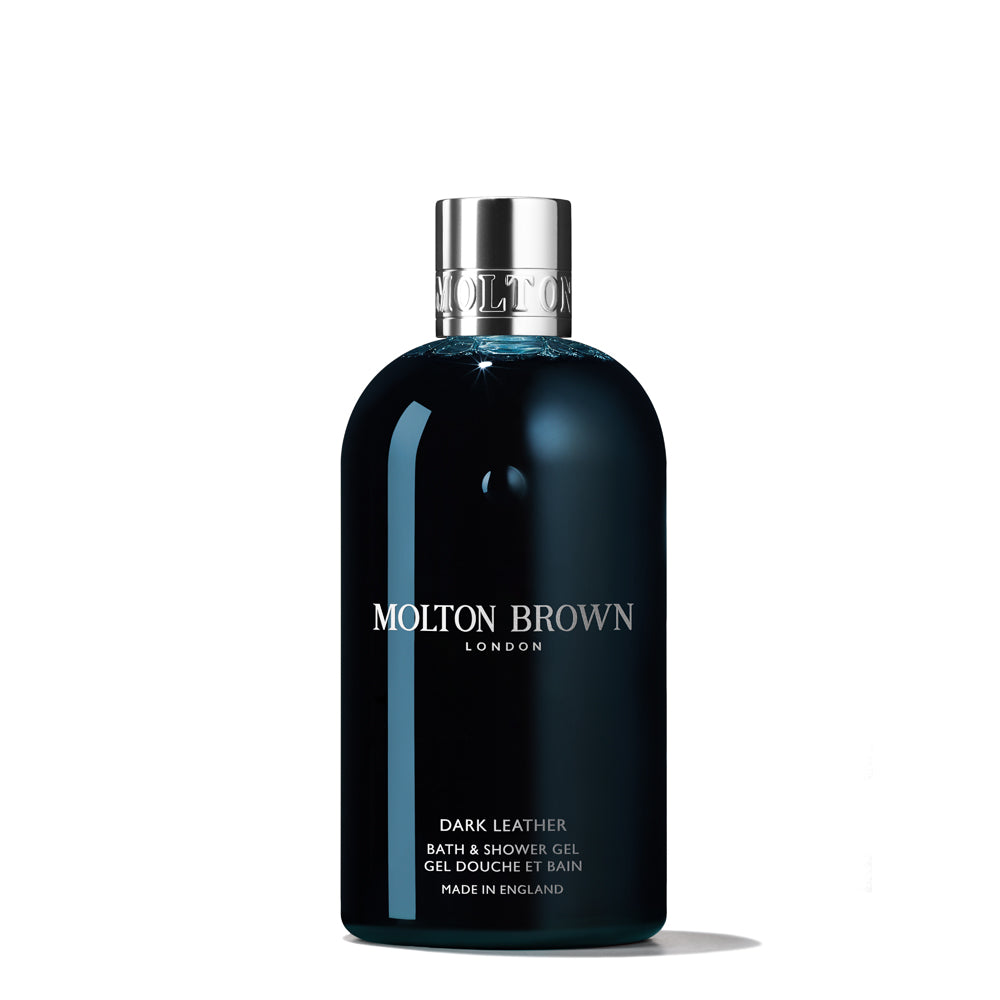 Dark Leather Bath & Shower Gel 300ml