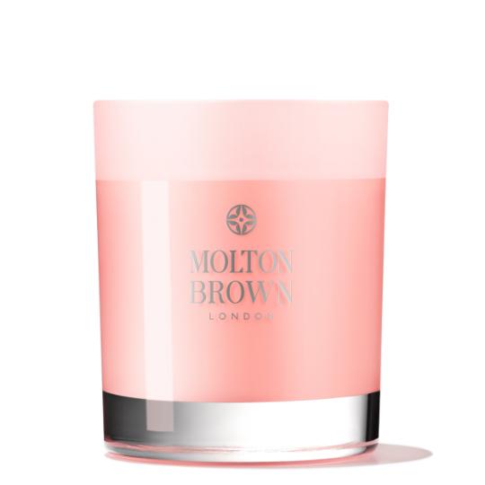 Delicious Rhubarb & Rose Single Wick Candle