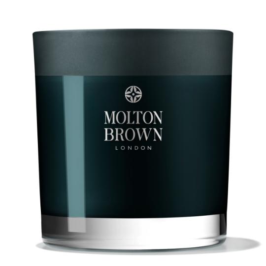 Russian Leather Three Wick Candle