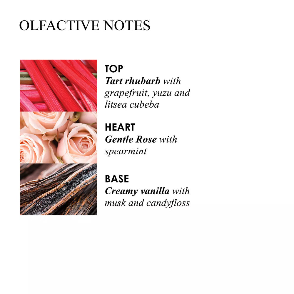 Delicious Rhubarb & Rose Signature Candle 190g