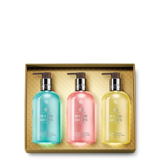 مجموعة غسول اليدين بنفحات الفواكه والحمضيات